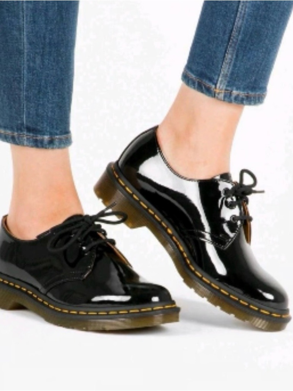 Dr. Martens Patent Oxfords 9 Black